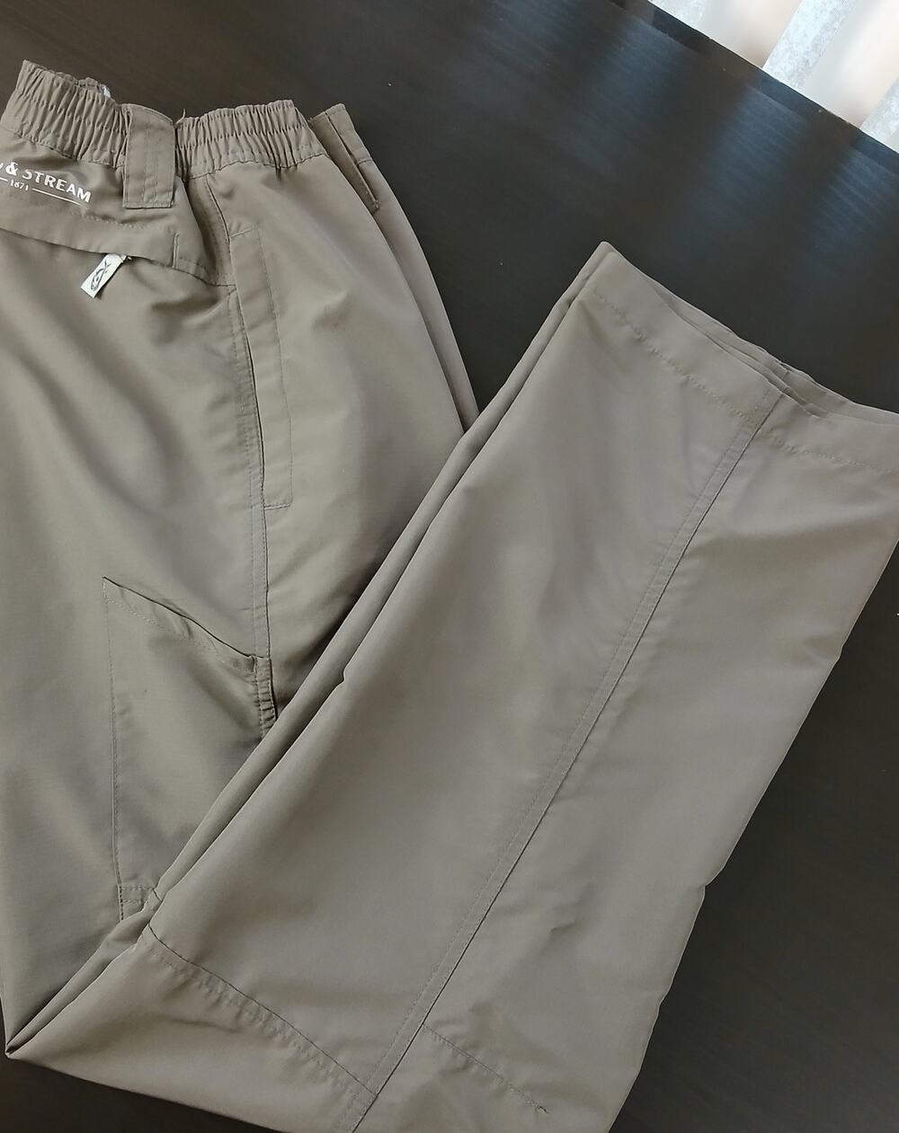 Field & Stream Adventure Hiking Pants MD tan GORPcore technical outdoor utility